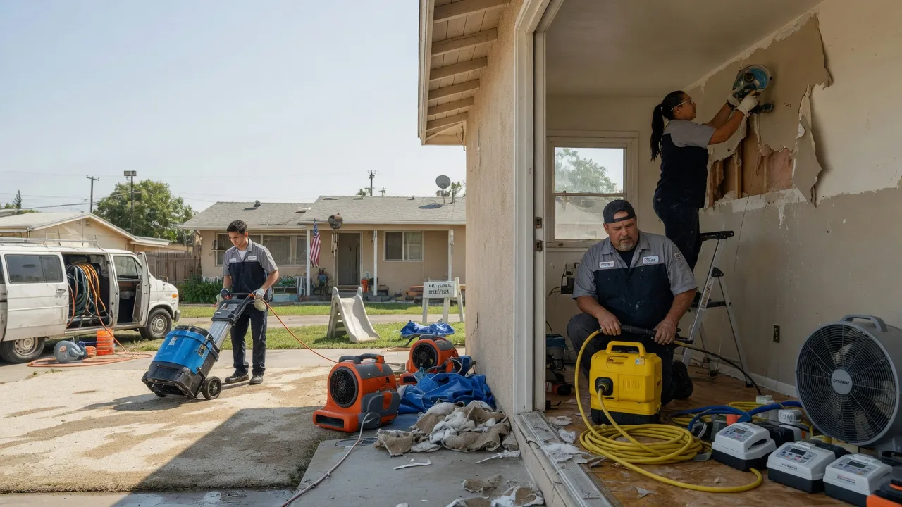 Water Damage Restoration in Hineston, LA near me